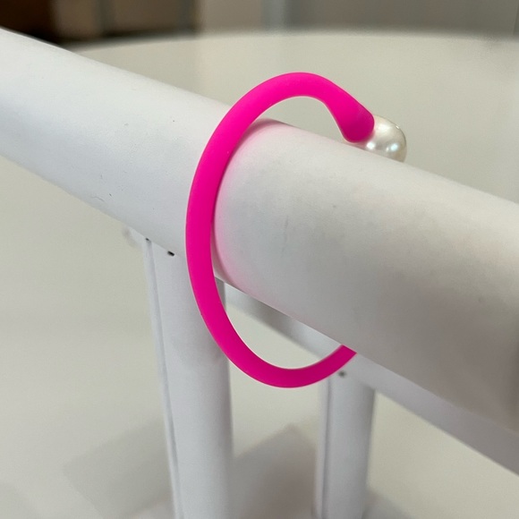 FRESH WATER PEARL | Silicone Jelly Bracelet | NEW! - Picture 4 of 11